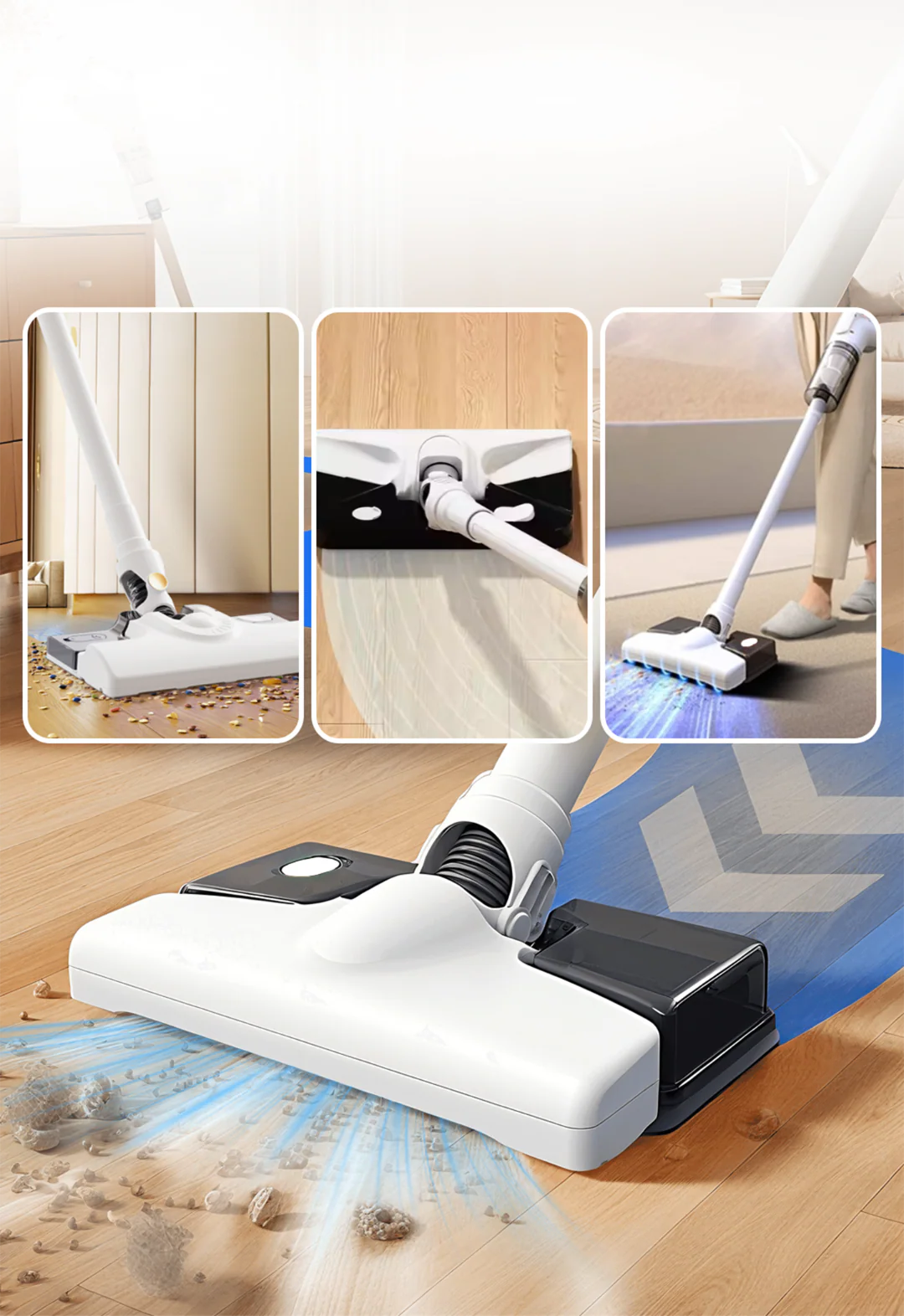 Aspirador V15s Detect™, Potencia succión 240 AW, Autonomía 80 min, Accesorios incluidos