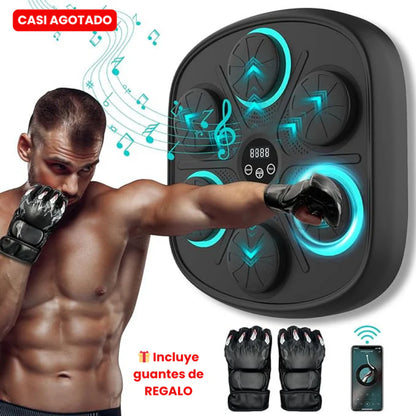 Maquina Boxeo con musica + REGALO guantes