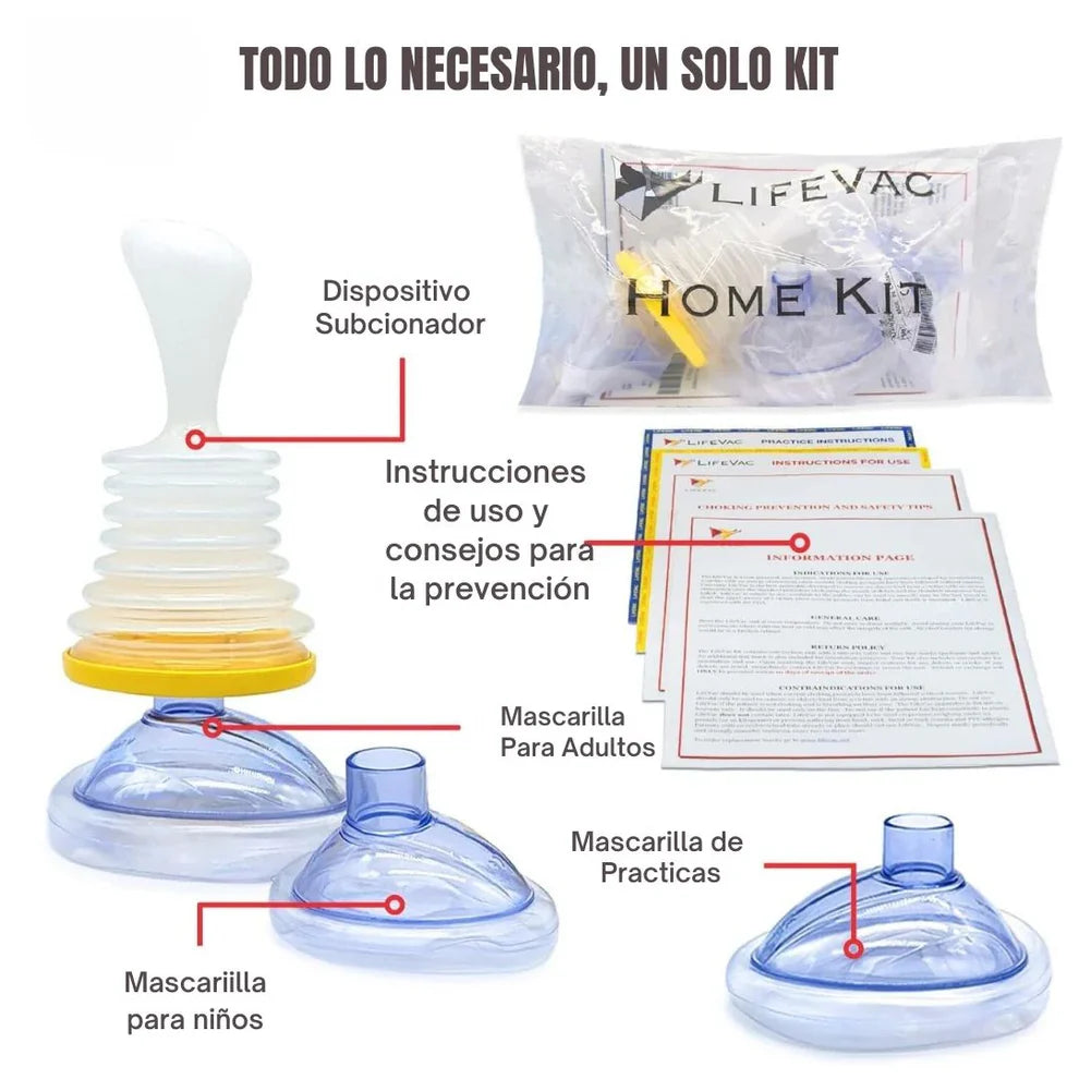 Dispositivo Anti Asfixia - LifeVac™