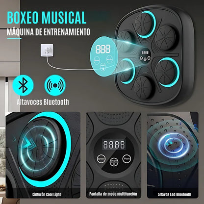 Maquina Boxeo con musica + REGALO guantes