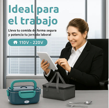 Fiambrera Electrica HeatBoxPro - Come caliente en 5 minutos