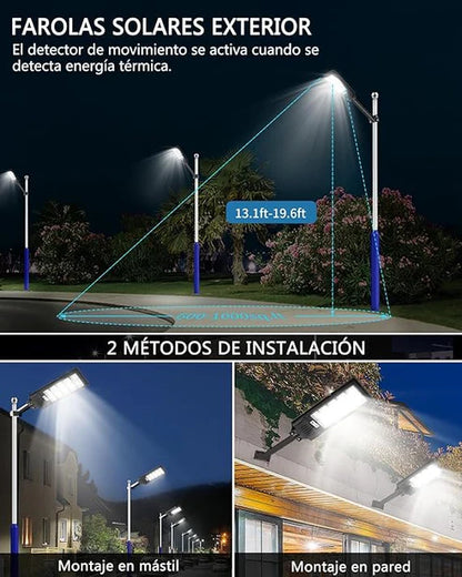 Farola Premium Solar 800W - MAXPOWER™ - 1 + 1 GRATIS