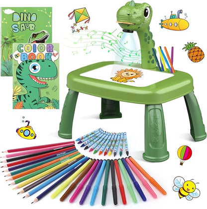 Escritorio Proyector para niños, Rotuladores y TODO incluido