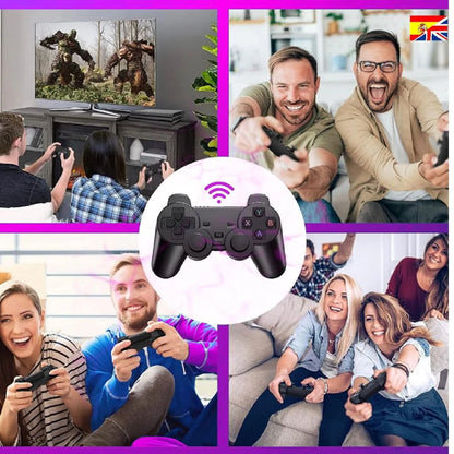 Consola con +18.000 juegos y 2 mandos inalámbricos (Original)