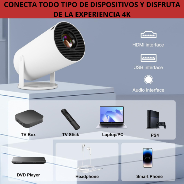 Proyector CineMax 4K