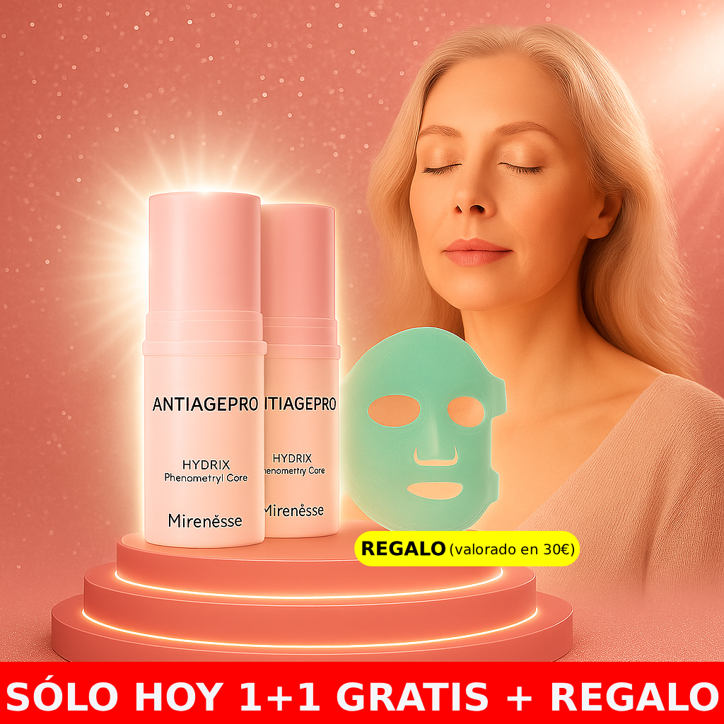 1 + 1 GRATIS Antiagepro™- Lápiz de colágeno con tecnología lifting que te dejara 10 años más joven en 5 minutos  (Original)