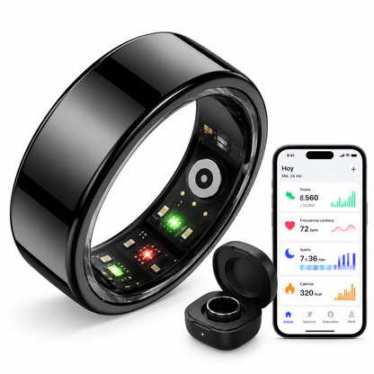 Smart Ring Pro™ | Anillo Inteligente de Salud y Bienestar