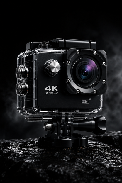 ActionCam 4K PRO™ | Kit Completo +15 Accesorios