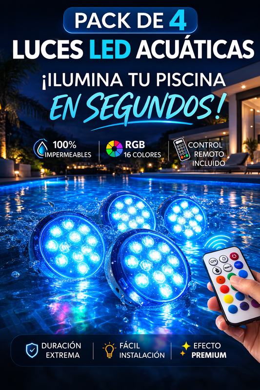 LUCES LED SUMERGIBLES - WATERLED™