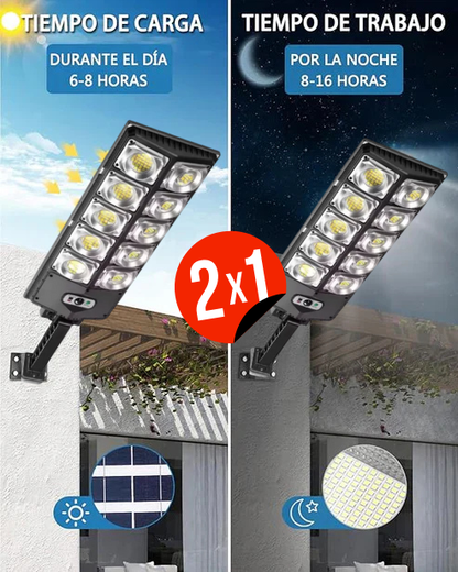 Farola Premium Solar 800W - MAXPOWER™ - 1 + 1 GRATIS