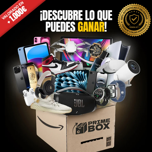 CAJA SORPRESA PREMIUM - Valorada en +350$