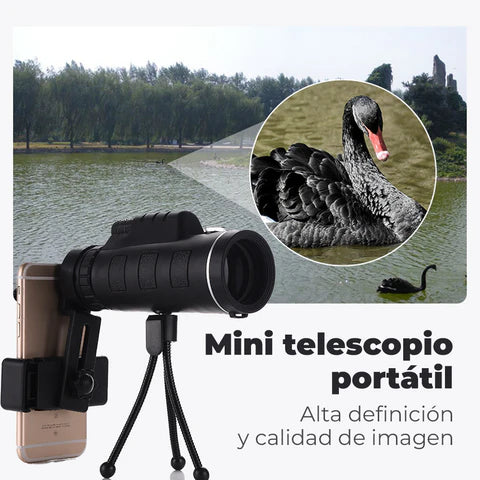 Telescopio Monocular VISION NOCTURNA ULTRAPOWER™ + SOPORTE y TRIPODE  de REGALO