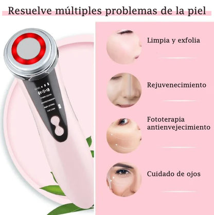 Masajeador Facial LuxCare Antiarrugas + Serum de REGALO