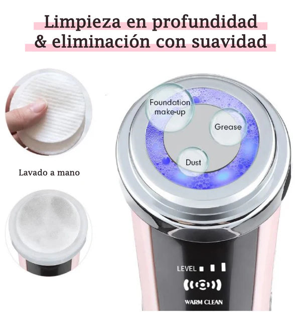 Masajeador Facial LuxCare Antiarrugas + Serum de REGALO