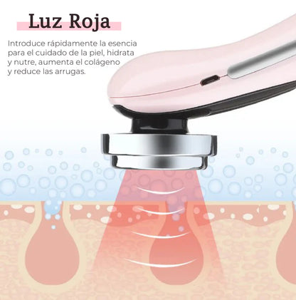 Masajeador Facial LuxCare Antiarrugas + Serum de REGALO