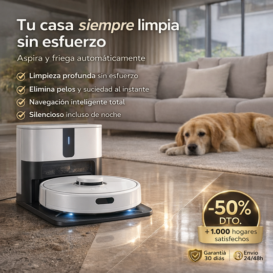 NEXORA Clean™ | Robot Aspirador Inteligente