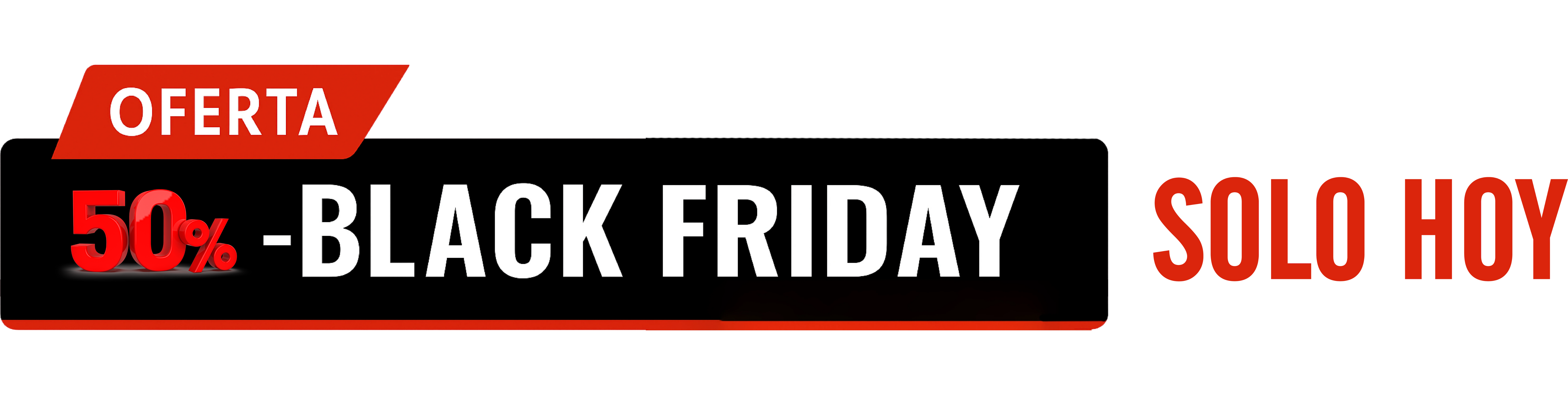 Oferta Pre-Black Friday Solo Hoy